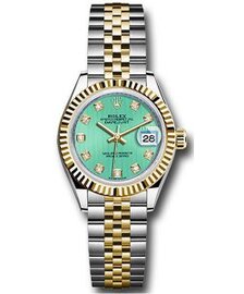Rolex Date Just Lady(S) SSG.SG,GRN